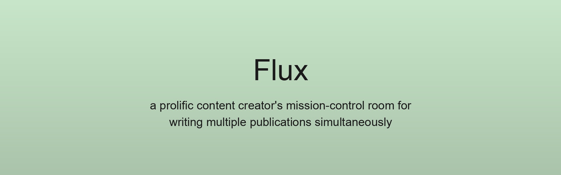 Flux